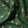 Printed Cotton GUMELO Forest / Red Multicolored